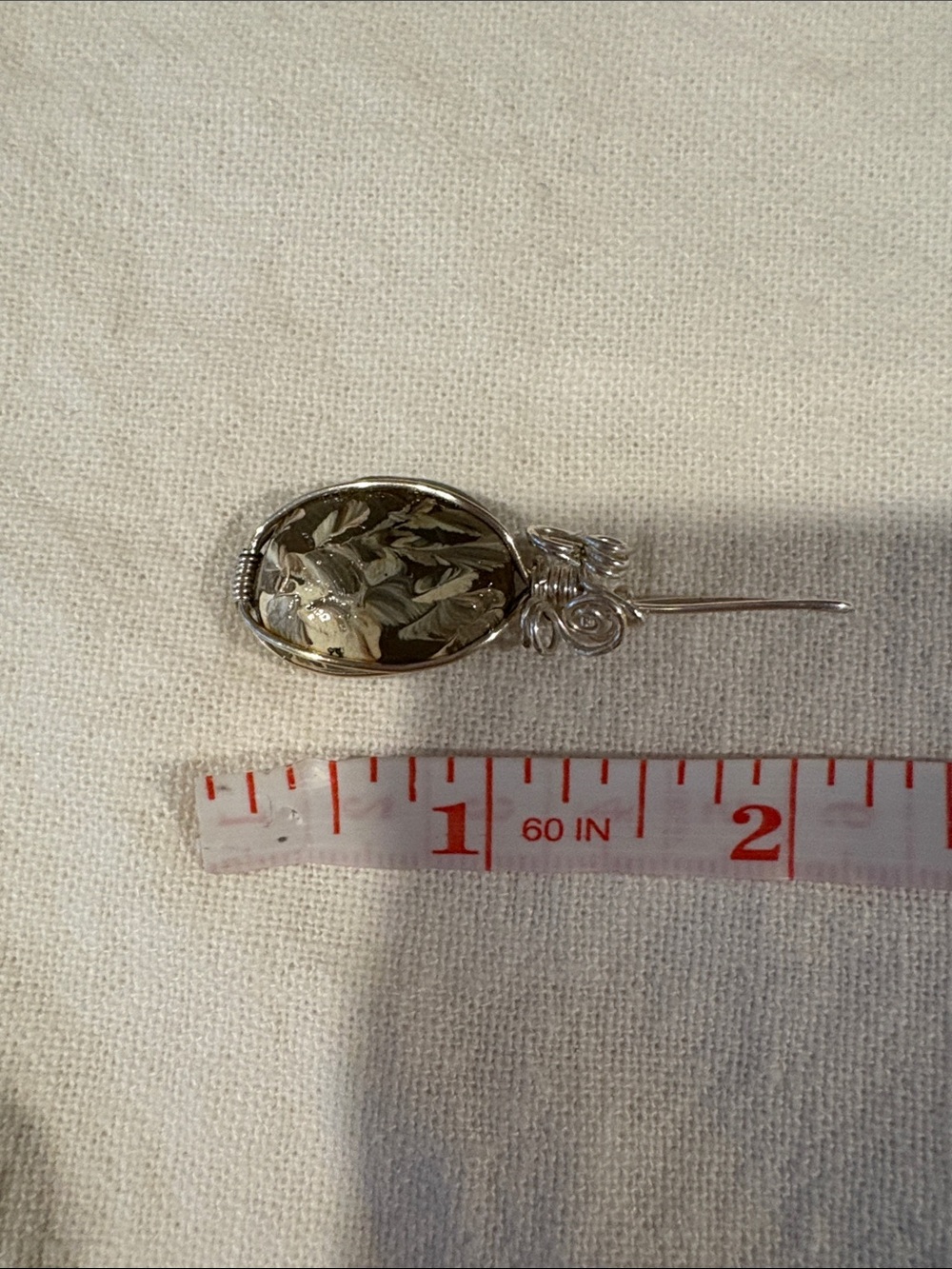 Hand-painted pendant - Picture 9 of 9